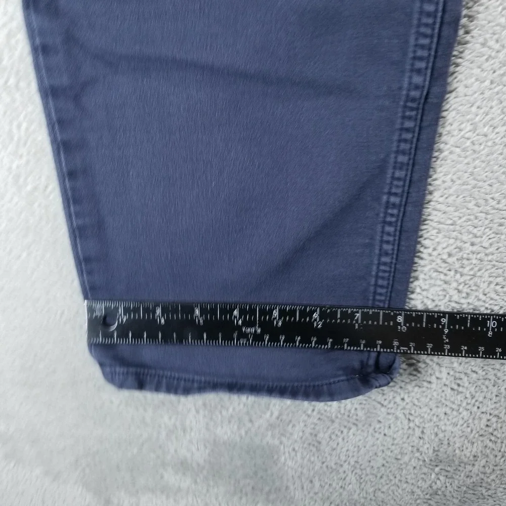 Banana Republic Traveler Pants Mens 36x30 Blue Slim Chino Stretch Casual Office‎